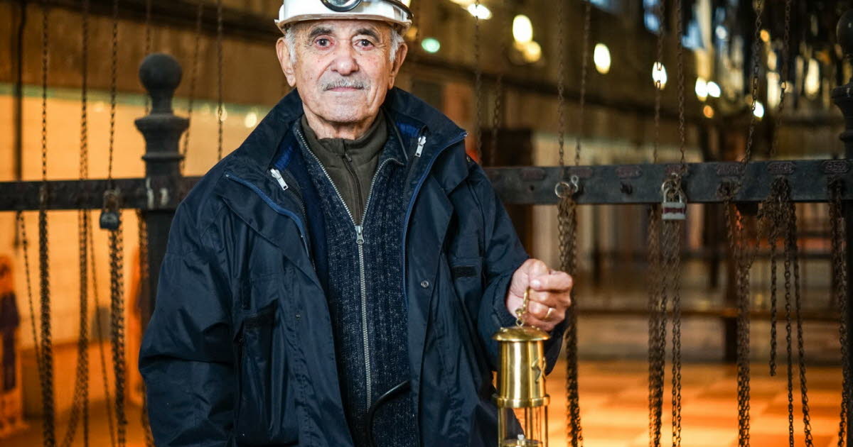 à 86 ans, cet ancien mineur portera encore la statue de sainte Barbe