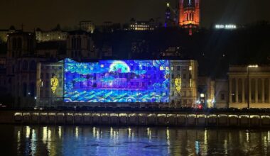 quais de Saône, parc de la Tête d'Or, place des Terreaux... tout Lyon s'illumine