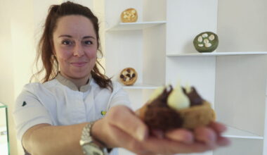 Strasbourg. La pâtisserie Jaune Citron ouvre une deuxième adresse et envoie sa bûche signature à Paris