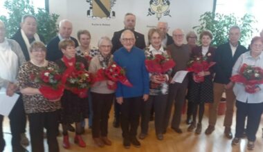 huit couples célébrés à la mairie