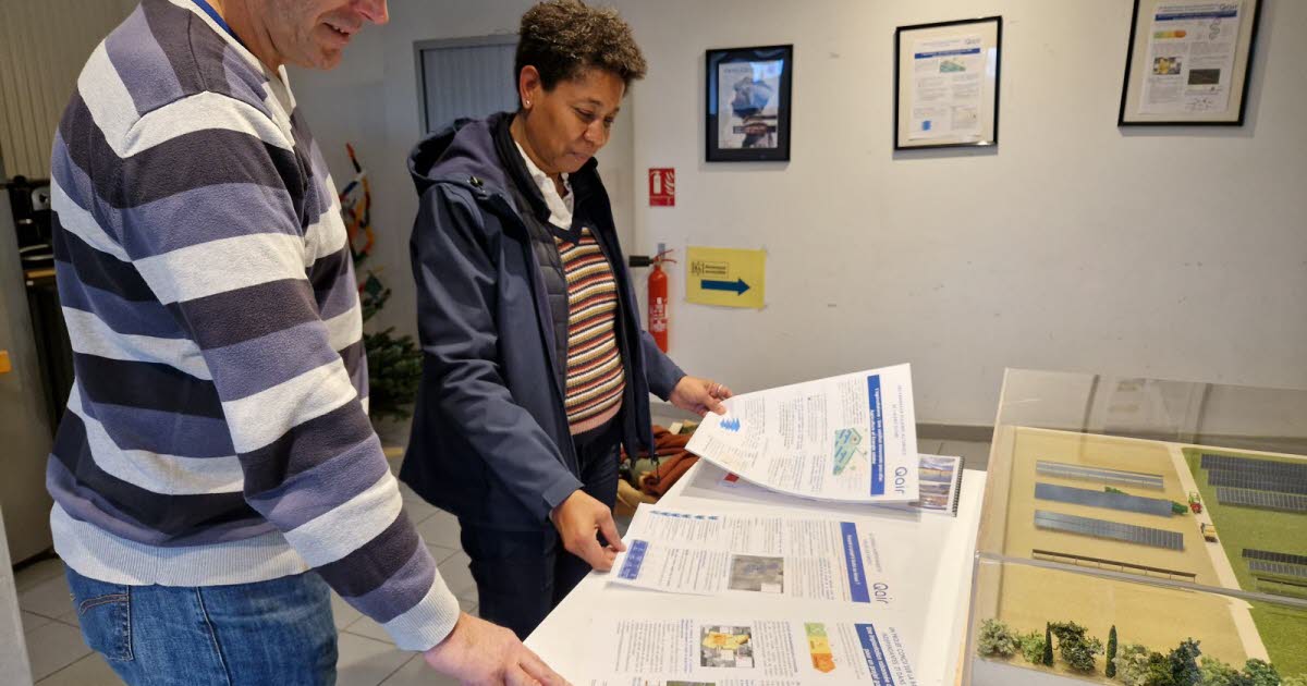 pour produire la demande électrique de 6 300 habitants