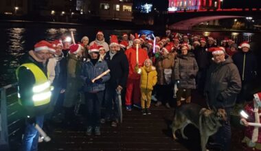 Saint-Max. Balade groupée en bord de Meurthe pour la marche de Noël