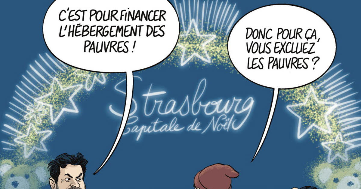 Strasbourg. Le dessin de la semaine de Yannick Lefrançois : charité bien ordonnée...