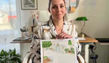 Yssingeaux. Ancienne coach, cette illustratrice transmet sa passion pour l’aquarelle… et ça cartonne  !
