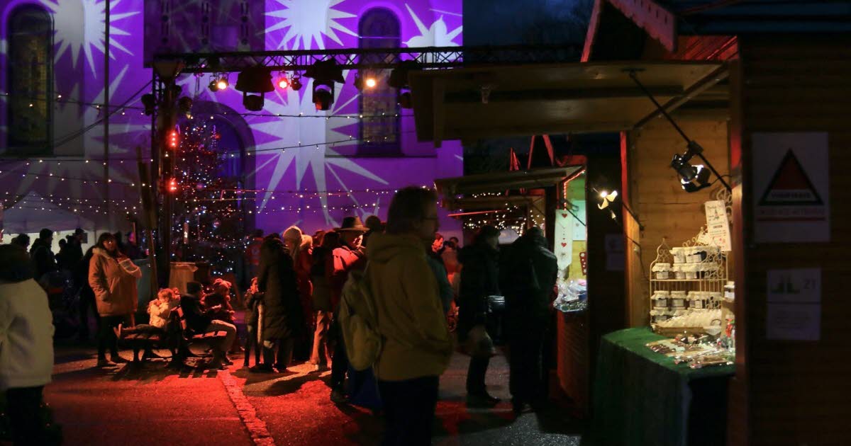 Ostwald. Associations, artisans... Ambiance familiale au marché de Noël