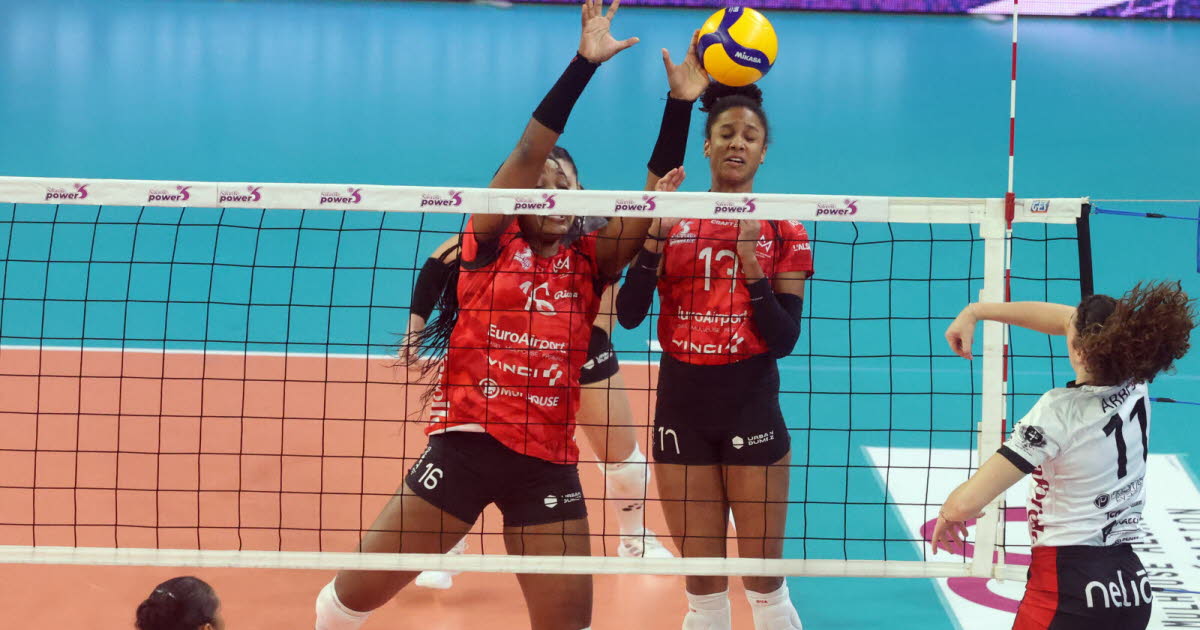 et de 13 victoires d'affilée pour le Volley Mulhouse Alsace vainqueur de Saint-Dié