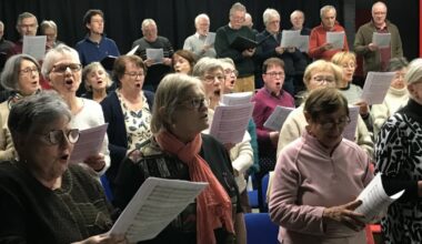 Vandœuvre-lès-Nancy. Croqu'Notes en répétition à la MJC Étoile pour Noël