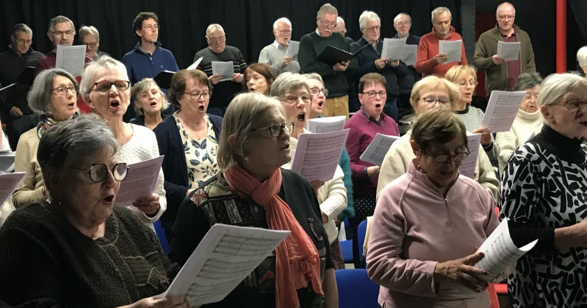 Vandœuvre-lès-Nancy. Croqu'Notes en répétition à la MJC Étoile pour Noël