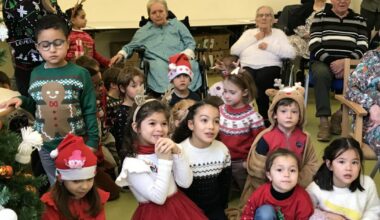 Vandœuvre-lès-Nancy. Des enfants chantent pour les résidents d’un Ehpad