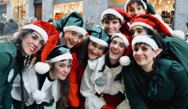 Grenoble. La parade des lutins en ville