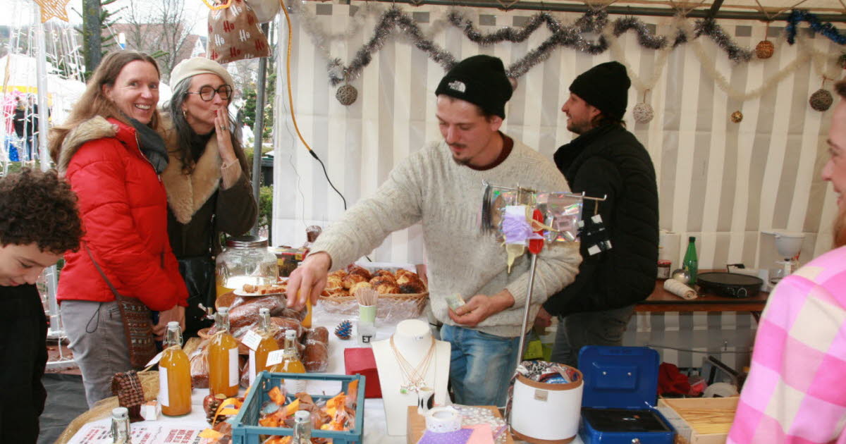 La Talaudière. Le premier marché de Noël de la commune s’est mué en réussite