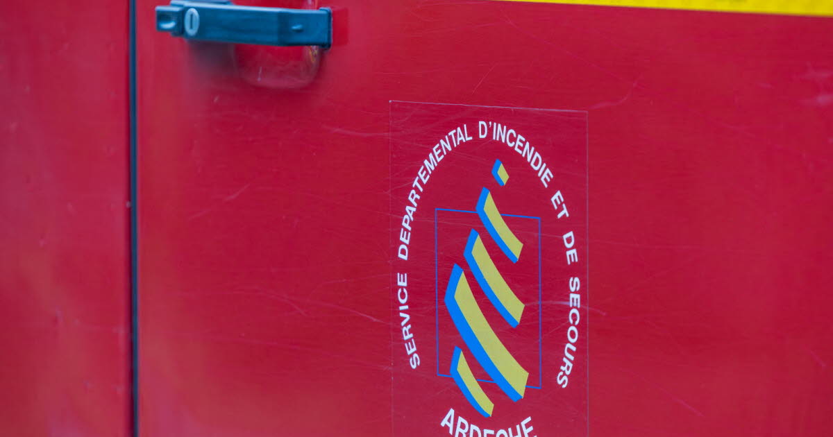 Ardèche. Un cycliste dans un état grave après avoir dévalé en contrebas de la chaussée