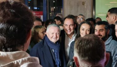 Jean-Michel Aulas aussi en campagne pour les municipales 2026 pendant la Fête des Lumières
