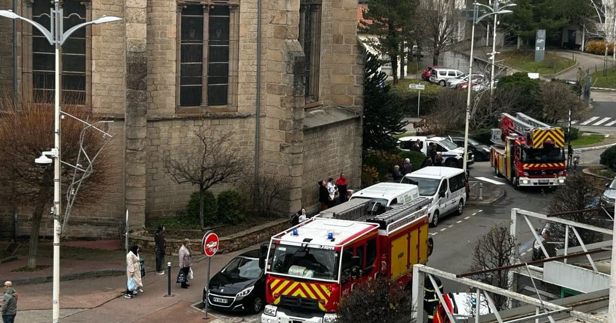 Loire. Les pompiers mobilisés pour un incendie dans le centre-ville de Firminy