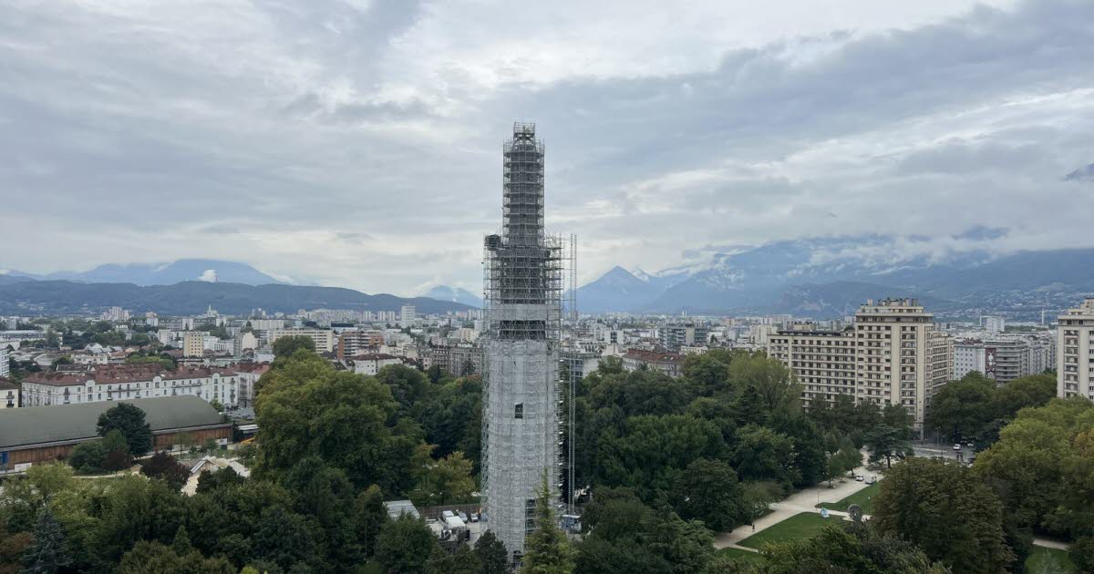 Grenoble. Avant la réouverture au printemps, une visite en avant-première de la tour Perret