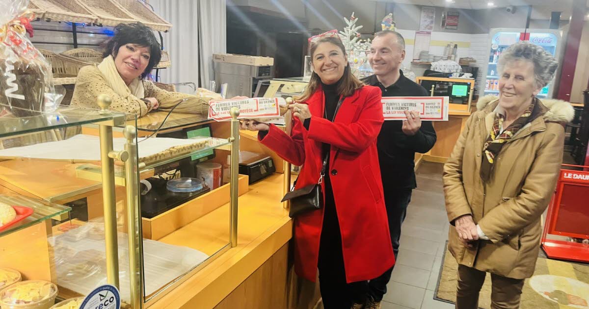 La Tronche. Des sacs à pain pour sensibiliser aux violences faites aux femmes