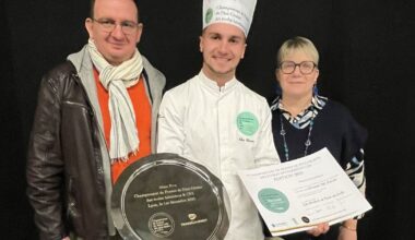 Baron. À 21 ans, ce jeune Charolais termine second du championnat de France de pâté en croûte des écoles à Lyon