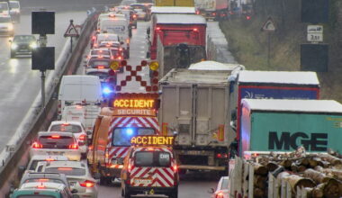 Meurthe-et-Moselle. Huit véhicules impliqués dans un accident sur l’autoroute A33 à Laxou