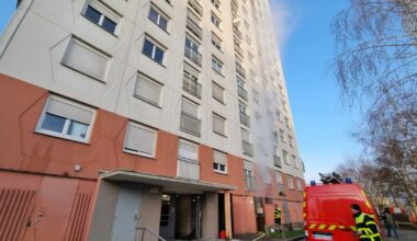 une tour de 15 étages privée de chauffage