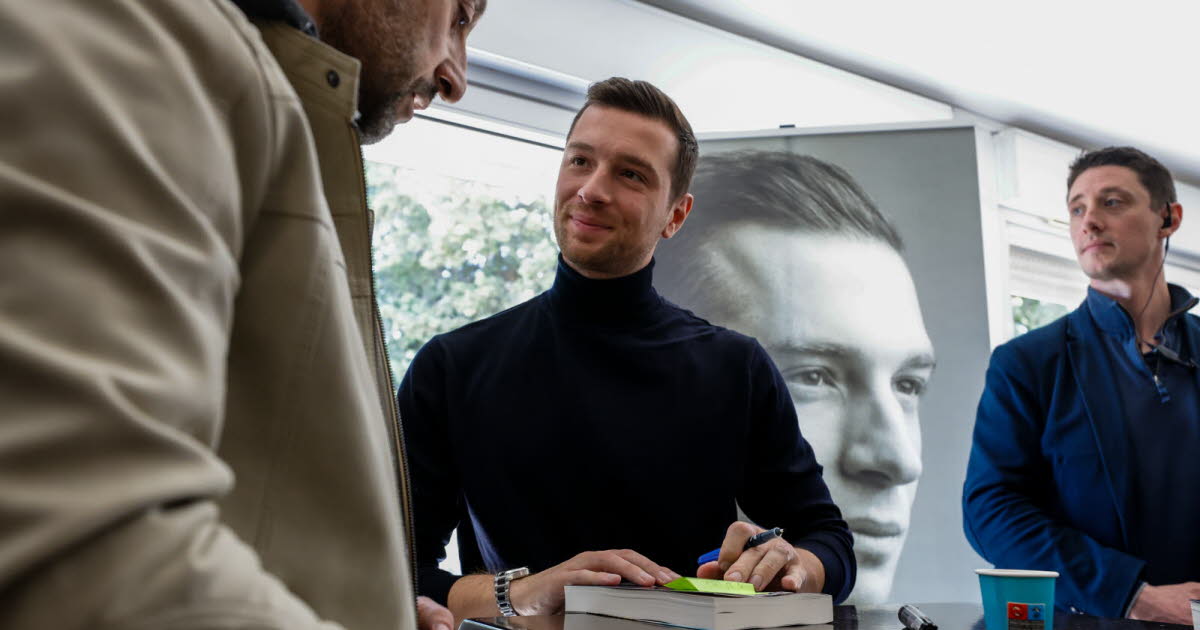 Jordan Bardella s'insurge après le taguage d'un restaurant avant une séance de dédicaces de son livre