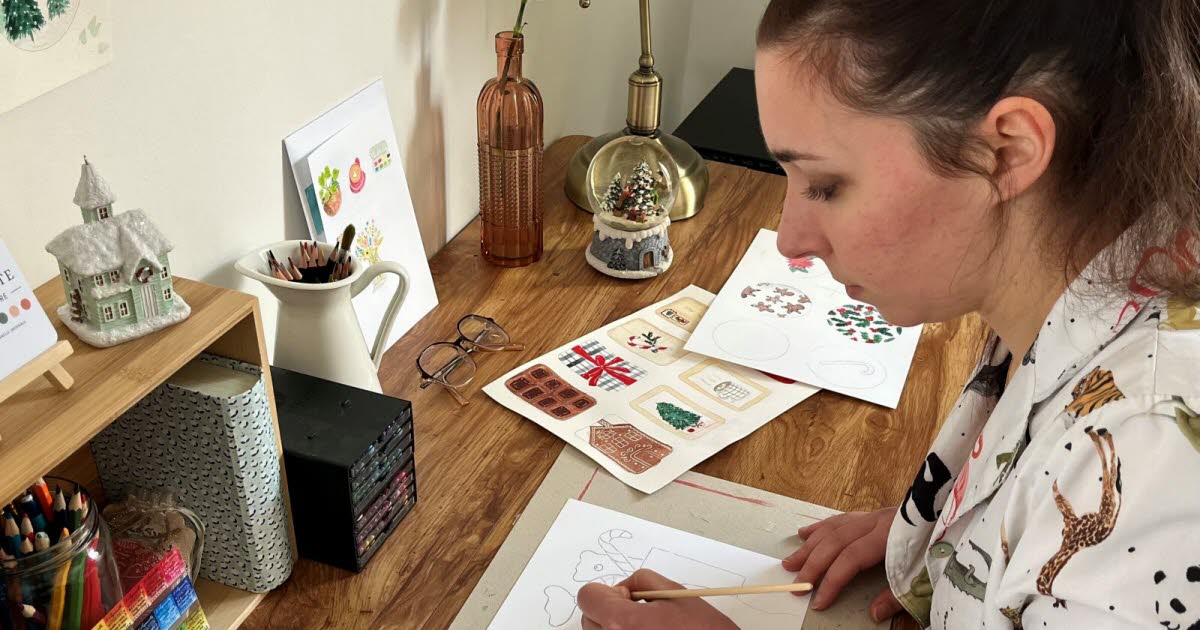 cette illustratrice yssingelaise a tourné pour M6