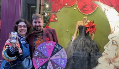 Lyon 1er. 22 vitrines du bas des pentes illuminées pour un concours