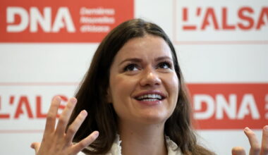 Strasbourg. Constance Schaerer au stand Kiwanis place Kléber ce mercredi