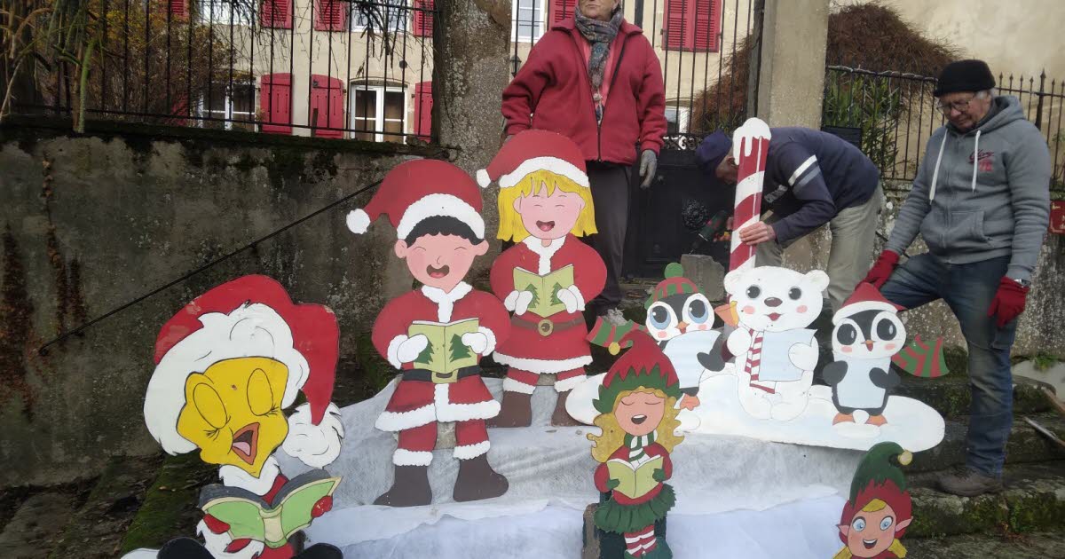 Toulon-sur-Arroux. Le village se pare de ses belles couleurs pour les fêtes