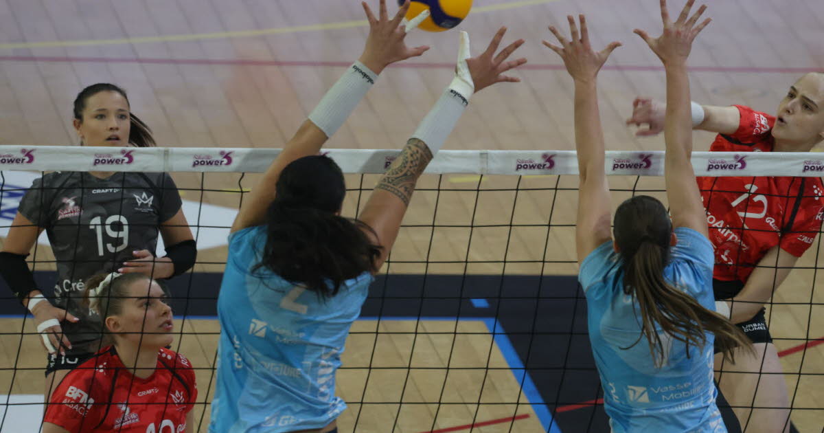 Volley-ball. Ligue A féminine : le Volley Mulhouse Alsace a déroulé face à Évreux - L'Alsace