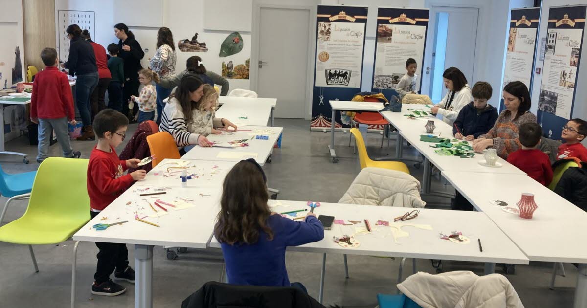 Dolomieu. L’atelier de Noël a eu du succès à la médiathèque