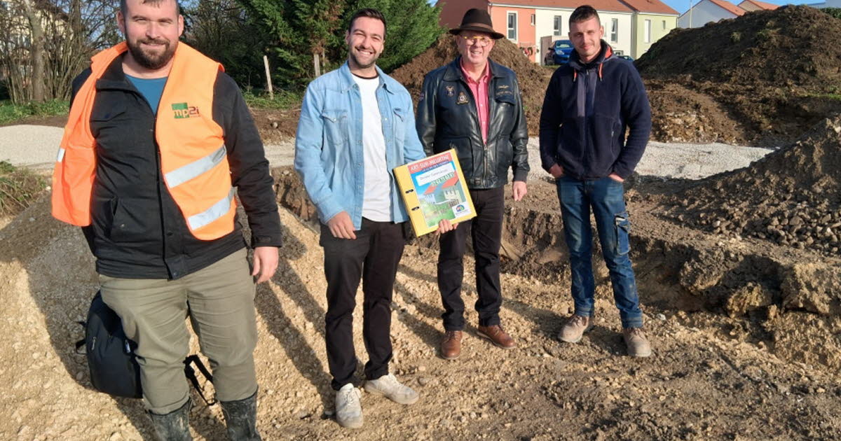 Art-sur-Meurthe. Travaux en cours pour un futur quartier résidentiel