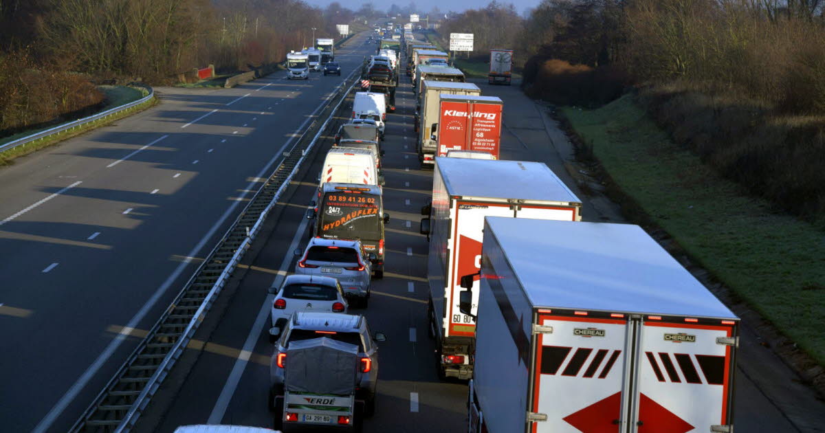 Entre Colmar et Strasbourg. Plusieurs voitures impliquées dans des accidents sur l'A35