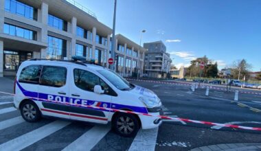 les services de déminage interviennent sur un parking