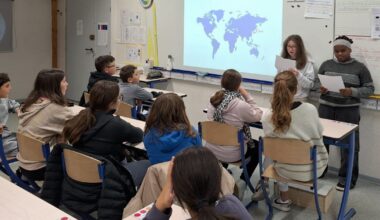 Unieux. Sur la route de Tokaïdo , une exposition d’estampes avec une classe Ulis du collège du Bois-de-la-Rive