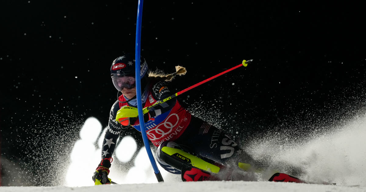 En direct Ski alpin - Coupe du monde. Shiffrin solide leader, Chevrier et McFarlane dans le match... Suivez en direct le slalom dames de Courchevel