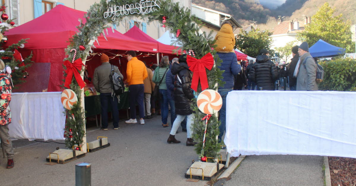 Sassenage. Succès XXL pour le marché de Noël