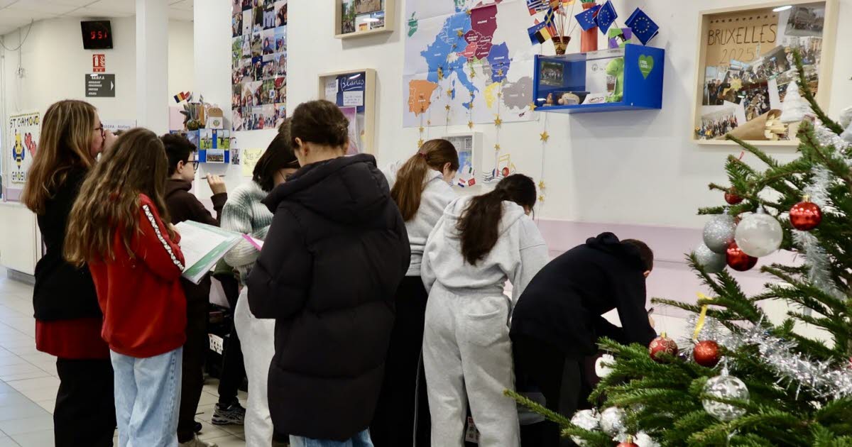 Saint-Chamond. Erasmus Day pour les 6e au collège Ennemond-Richard : « L’Europe, ça nous plaît »