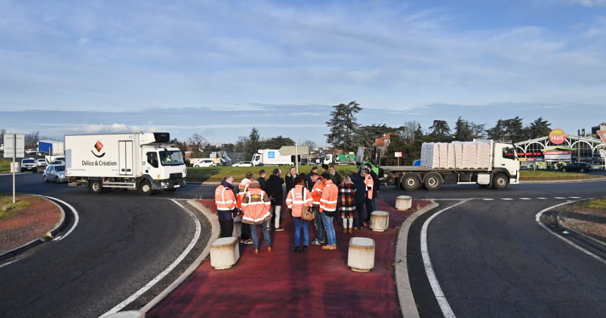 après six mois de travaux, l’échangeur de la Gouyonnière est opérationnel