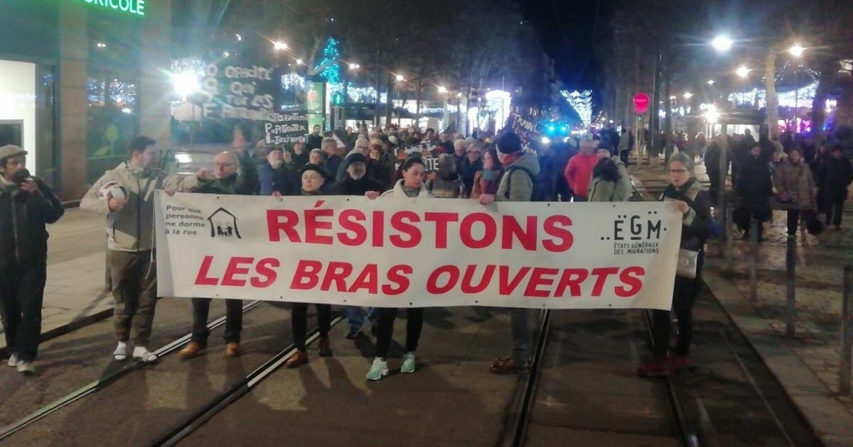 Saint-Étienne. Une manifestation de solidarité pour les migrants