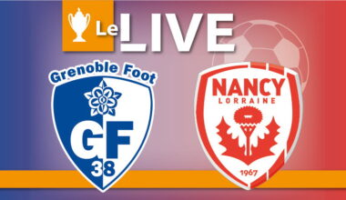 En direct Coupe de France de football. Ça ronronne entre le GF38 et Nancy... suivez le 32e de finale