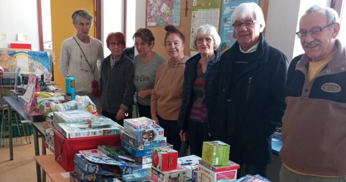 plus de 200 enfants gâtés pour les fêtes