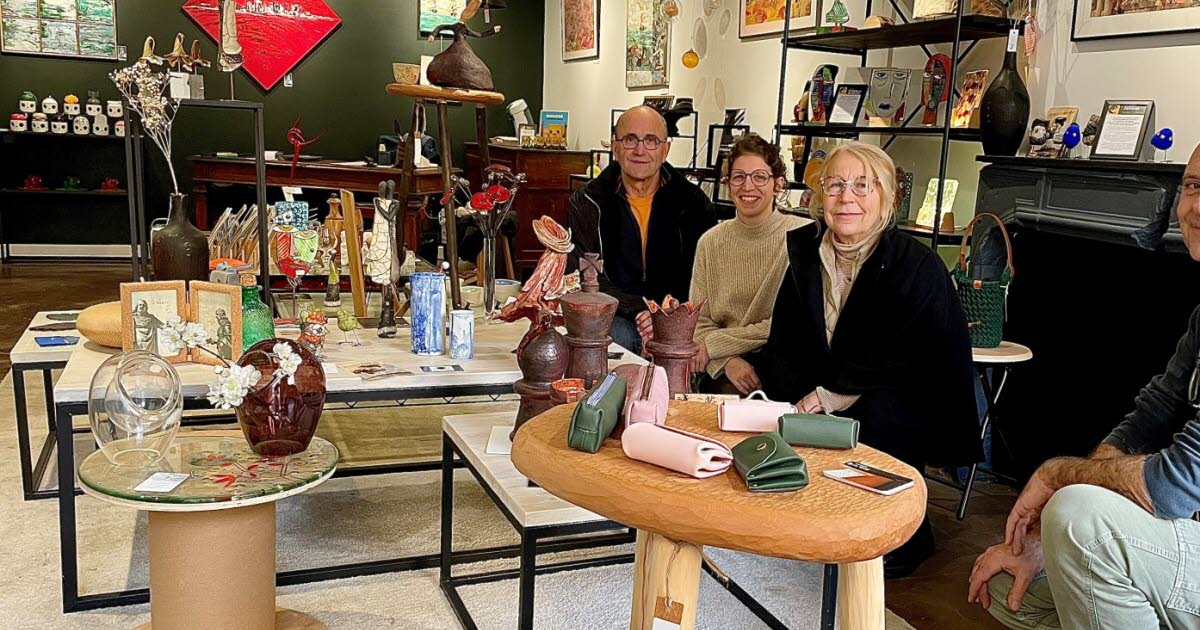 Nancy. Les Mordus d’art et d’artisanat ont leur galerie en Vieille-Ville