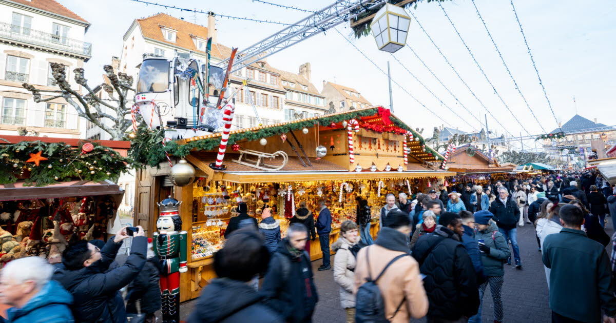 Strasbourg. Le marché de Noël a l’impact économique « le plus important d’Europe », selon l’étude d’une banque