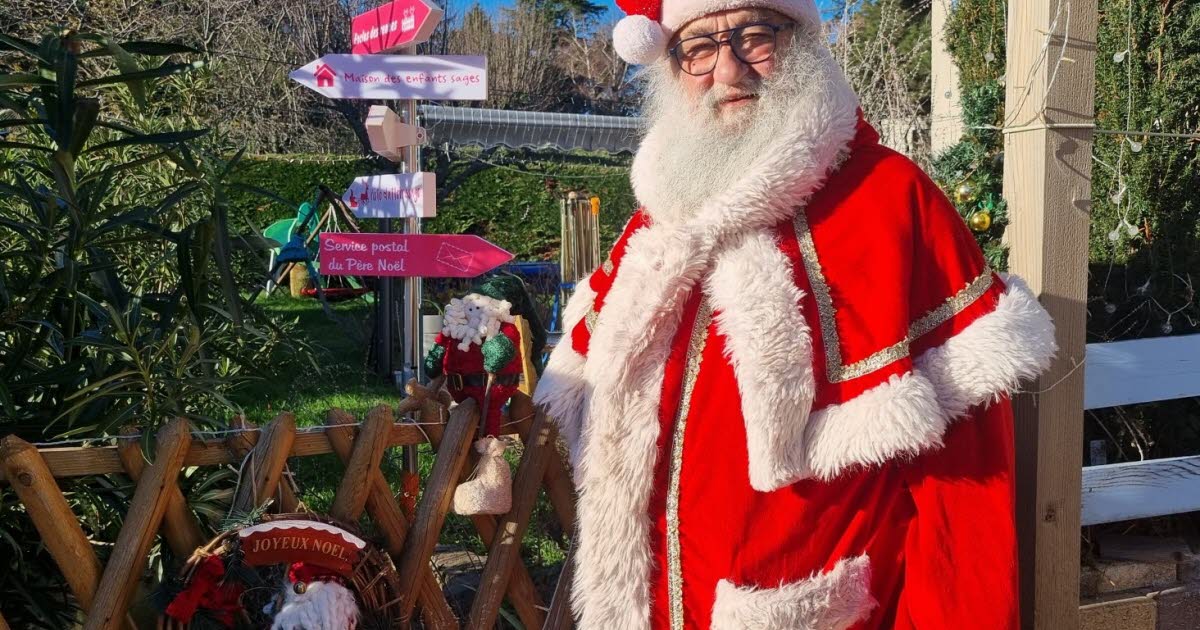 depuis 15 ans, il est le Père Noël