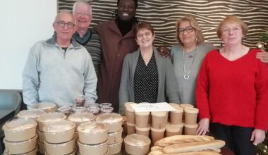 Saint-Étienne. Bafé Gomis offre 500 repas aux plus démunis : « C’est une autre façon de marquer des buts »