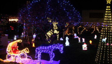 Ils décorent leur maison, chaque Noël, depuis 10 ans