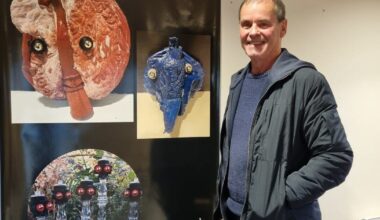 Oyonnax. Ses sculptures donnent une seconde vie aux purges de plastique