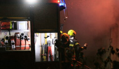 retour sur l'impressionnant incendie du réveillon à La Talaudière