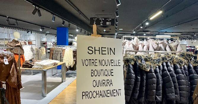 toujours pas de date d’ouverture connue pour Shein au BHV Grenoble