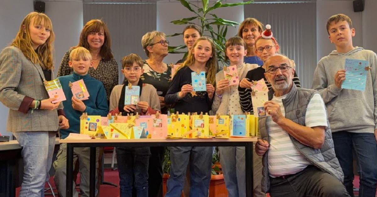 Saint-Étienne-lès-Remiremont. Une initiative du conseil des jeunes envers les aînés